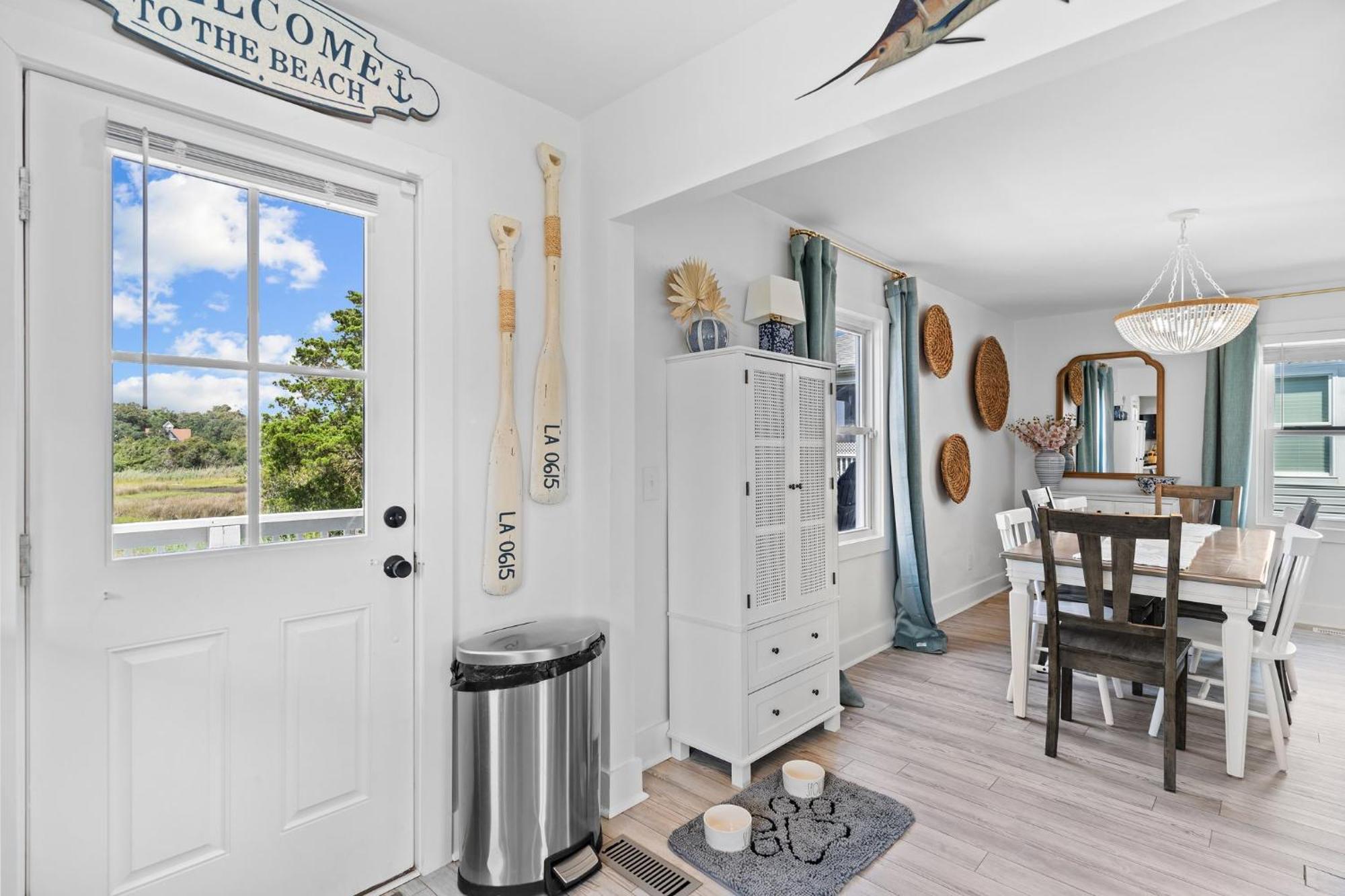 Pet Friendly Home - On The Marsh - Short Walk To Beach Oak Island Exterior foto