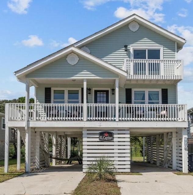 Pet Friendly Home - On The Marsh - Short Walk To Beach Oak Island Exterior foto